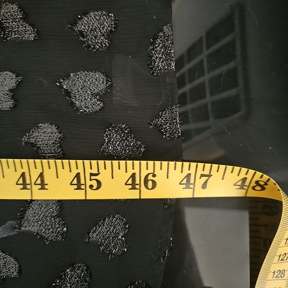 Elegant Black Sheer Dress - Picture 15 of 15